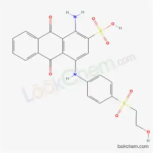 1-アミノ-4-[p-(2-ヒドロキシエチルスルホニル)アニリノ]-9,10-ジヒドロ-9,10-ジオキソアントラセン-2-スルホン酸