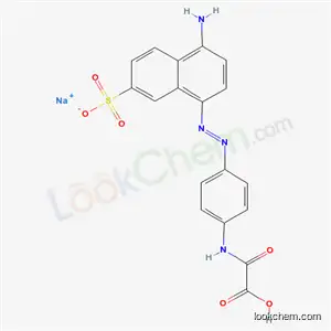 이나트륨 [[4-[(4-아미노-7-술포네이토-1-나프틸)아조]페닐]아미노]옥소아세테이트