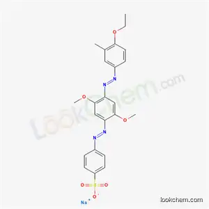 나트륨 4-[[4-[(4-에톡시-m-톨릴)아조]-2,5-디메톡시페닐]아조]벤젠술포네이트
