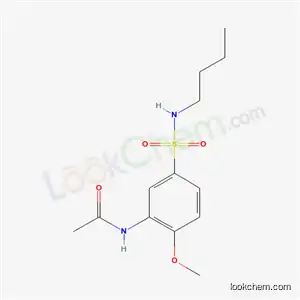 N-[5-[(부틸아미노)술포닐]-2-메톡시페닐]아세트아미드