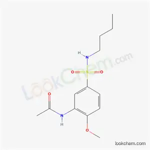N-[5-[(부틸아미노)술포닐]-2-메톡시페닐]아세트아미드