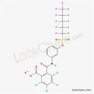 칼륨 2,3,4,5-테트라클로로-6-[[[3-[[(운데카플루오로펜틸)술포닐]옥시]페닐]아미노]카르보닐]벤조에이트