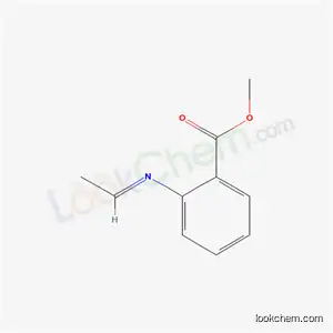 Benzoic acid, 2-(ethylideneamino)-, methyl ester