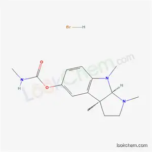 (3aS)-1,2,3,3a,8,8aα-ヘキサヒドロ-1,3a,8-トリメチル-5-[(メチルアミノカルボニル)オキシ]ピロロ[2,3-b]インドール?臭化水素酸塩