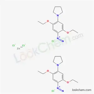 2(2,5-ジエトキシ-4-(1-ピロリジニル)ベンゼンジアゾニウム)?テトラクロロジンカート