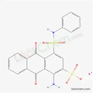 1-아미노-9,10-디히드로-9,10-디옥소-4-[(페닐아미노)술포닐]-2-안트라센술폰산 칼륨염