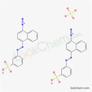 비스[4-[(3-설포페닐)아조]나프탈렌-1-디아조늄] 황산염