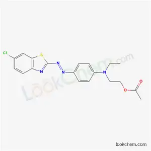2-[[4-[(6-클로로벤조티아졸-2-일)아조]페닐]에틸아미노]에틸 아세테이트