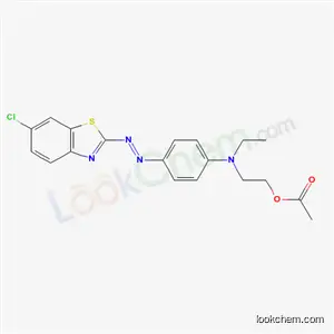 2-[[4-[(6-클로로벤조티아졸-2-일)아조]페닐]에틸아미노]에틸 아세테이트