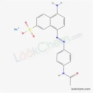 8-[[4-(아세틸아미노)페닐]아조]-5-아미노-2-나프탈렌술폰산나트륨염
