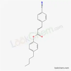 3-(4-시아노페닐)프로펜산 4-부틸페닐 에스테르