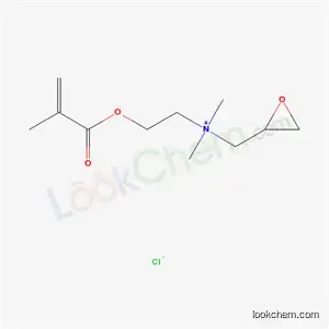 N,N-ジメチル-N-[2-[(2-メチル-1-オキソ-2-プロペニル)オキシ]エチル]オキシランメタンアミニウム?クロリド