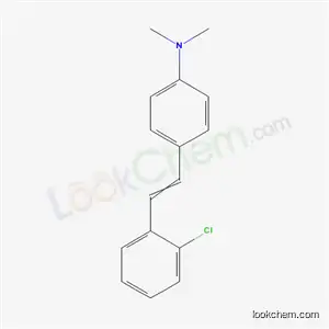 Molecular Structure of 63020-91-7 (2'-Chloro-N,N-dimethylstilben-4-amine)