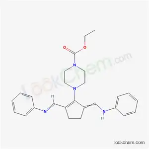 4-[5-[(フェニルアミノ)メチレン]-2-[(フェニルイミノ)メチル]-1-シクロペンテン-1-イル]-1-ピペラジンカルボン酸エチル