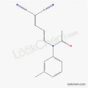 N-(4,4-ジシアノブタン-1,3-ジエニル)-N-(3-メチルフェニル)アセトアミド