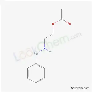 [(2-히드록시에틸)아미노]페닐수은 아세테이트