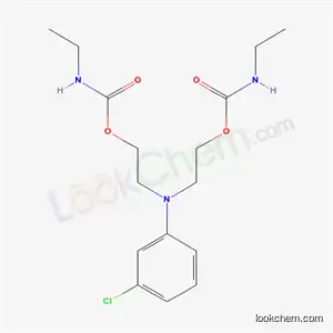 ビス(エチルカルバミド酸)[(3-クロロフェニル)イミノ]ビス(2,1-エタンジイル)