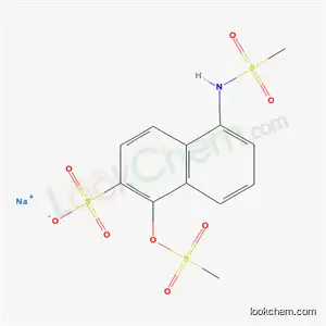 5-[(메틸술포닐)아미노]-1-[(메틸술포닐)옥시]-2-나프탈렌술폰산 나트륨염