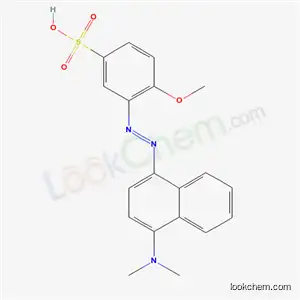 3(4-디메틸아미노-1-나프틸라조)-4-메톡시벤젠술폰산