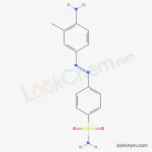 Molecular Structure of 63019-42-1 (4-[(E)-(4-amino-3-methylphenyl)diazenyl]benzenesulfonamide)