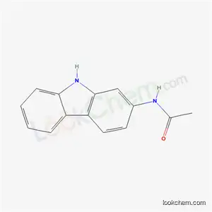 Molecular Structure of 63020-20-2 (2-Acetylaminocarbazole)