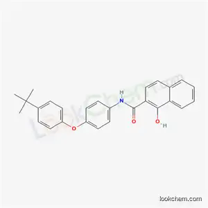 N-[4-(4-tert-ブチルフェノキシ)フェニル]-1-ヒドロキシ-2-ナフトアミド