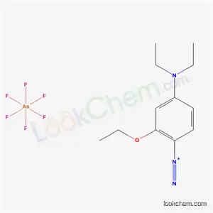 4- (디 에틸 아미노) -2-에 톡시 벤젠 디아 조늄 헥사 플루오 로비 산염