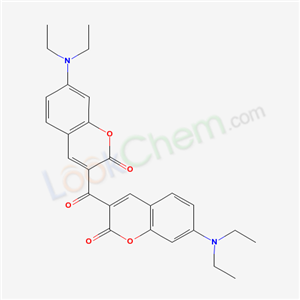 2H-1-Benzopyran-2-one, 3,3-carbonylbis(7-(diethylamino)-