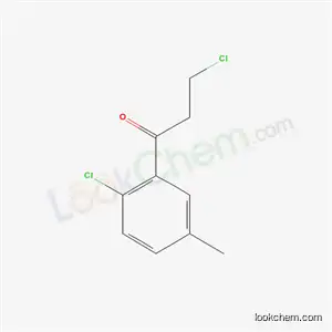 3-クロロ-1-(2-クロロ-5-メチルフェニル)-1-プロパノン