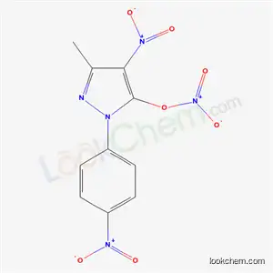 3-メチル-4-ニトロ-1-(4-ニトロフェニル)-1H-ピラゾール-5-イル ニトラート
