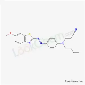 3-[ブチル[4-[(6-メトキシベンゾチアゾール-2-イル)アゾ]フェニル]アミノ]プロパンニトリル