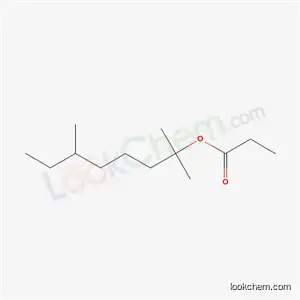 プロパン酸2,6-ジメチルオクタン-2-イル