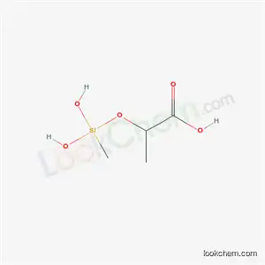 2-[[ジヒドロキシ(メチル)シリル]オキシ]プロパン酸
