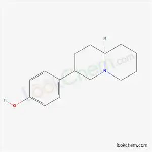 3-(4-Hydroxyphenyl)quinolizidine