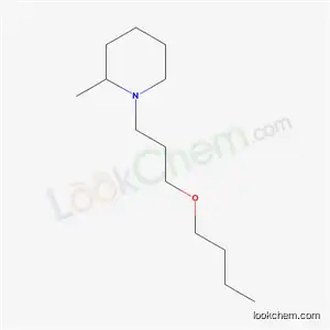 Molecular Structure of 63867-65-2 (1-(3-Butoxypropyl)-2-methylpiperidine)