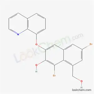 4,7-ジブロモ-3-ヒドロキシ-2-ナフトエ酸8-キノリル