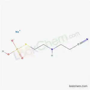 포스포로티오산 S-[2-[(2-시아노에틸)아미노]에틸]O-나트륨염