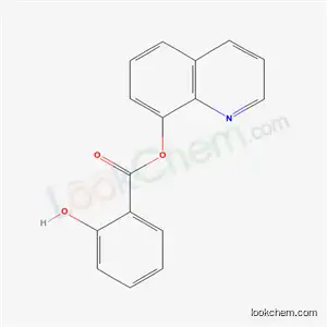 Molecular Structure of 42206-69-9 (2-Hydroxybenzoic acid 8-quinolinyl ester)