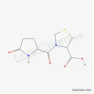 Molecular Structure of 117241-40-4 (3-pyroglutamylthiazolidine-4-carboxylic acid)