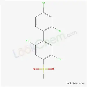 4- 메틸 설 포닐 -2,2 ', 4', 5- 테트라 클로 로비 페닐