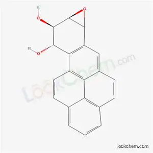 Molecular Structure of 68366-05-2 ((6bR,7aS,8S,9R)-6b,7a,8,9-tetrahydrobenzo[1,12]tetrapheno[8,9-b]oxirene-8,9-diol)