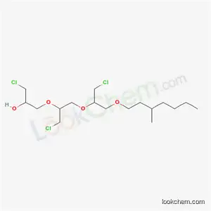 1-クロロ-3-[2-クロロ-1-[[2-クロロ-1-[[(3-メチルヘプチル)オキシ]メチル]エトキシ]メチル]エトキシ]-2-プロパノール