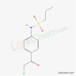 N- [4- (클로로 아세틸) 페닐] -1- 프로판 설폰 아미드