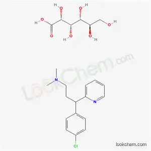 D-グルコン酸/γ-(4-クロロフェニル)-N,N-ジメチルピリジン-2-プロパン-1-アミン