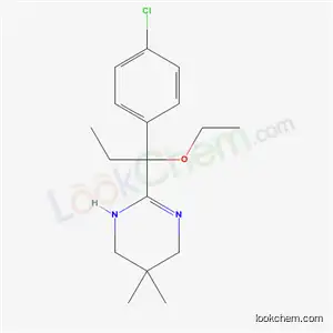 3,4,5,6-테트라히드로-2-(4-클로로-α-에톡시-α-에틸벤질)-5,5-디메틸피리미딘