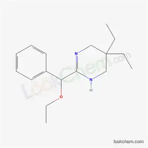 3,4,5,6-테트라하이드로-5,5-디에틸-2-(α-에톡시벤질)피리미딘