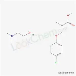 3-(4-クロロフェノキシ)-2-メチルプロピオン酸/2-(ジメチルアミノ)エタノール,(1:1)