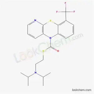 Molecular Structure of 35806-02-1 (8-(Trifluoromethyl)-10H-pyrido[3,2-b][1,4]benzothiazine-10-carbothioic acid S-[2-[bis(1-methylethyl)amino]ethyl] ester)