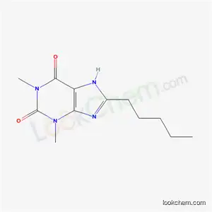 Molecular Structure of 35873-41-7 (8-Pentyltheophyline)