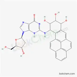 10-N(2)-deoxyguanosine-3-nitrobenzo(a)pyrene-7,8,9-triol